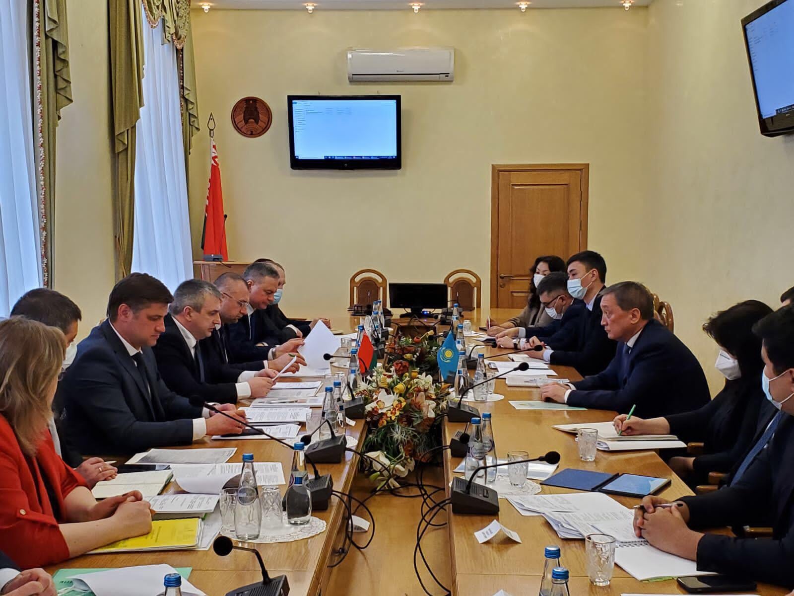 В Минске состоялась встреча министров сельского хозяйства Казахстана и Беларуси